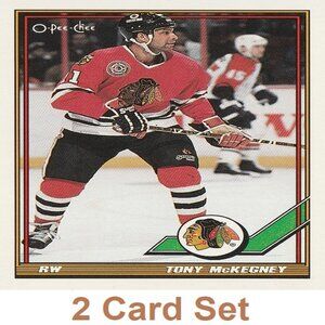 Tony McKegney Hockey Card Collection